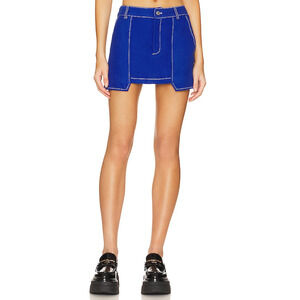 By.Dyln 'Cooper' Blue Skirt Size S